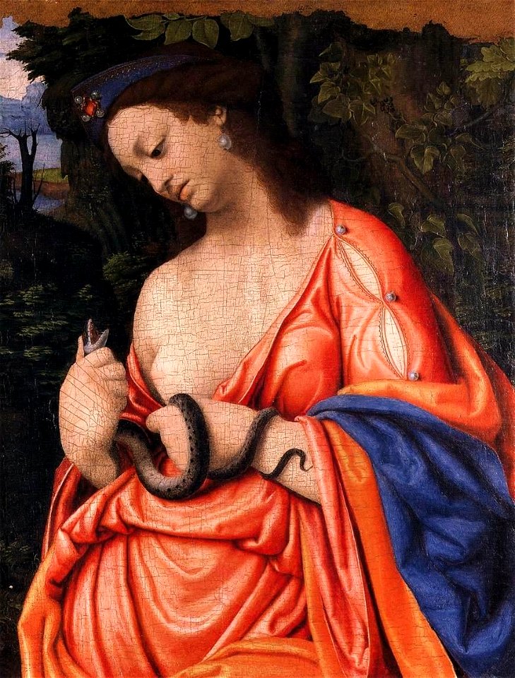Andrea Solario - Cleopatra - WGA21598