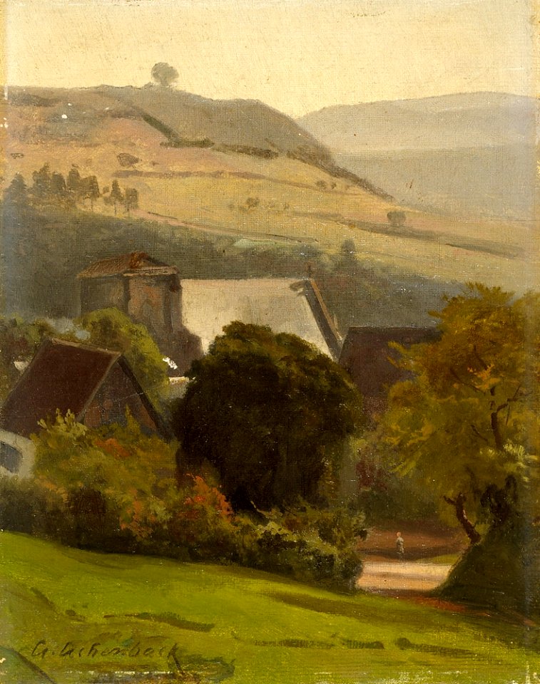 Andreas Achenbach Landschaftsstudie