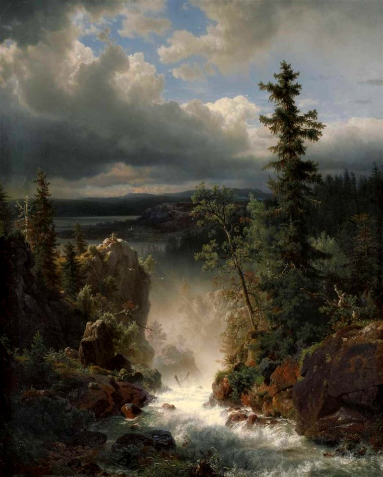 Andreas Achenbach Wildbach