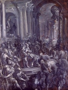 Andrea Vicentino (Andrea Michelli) - Alexius Comnenus Appearing before the Doge - 65.46 - Minneapolis Institute of Arts