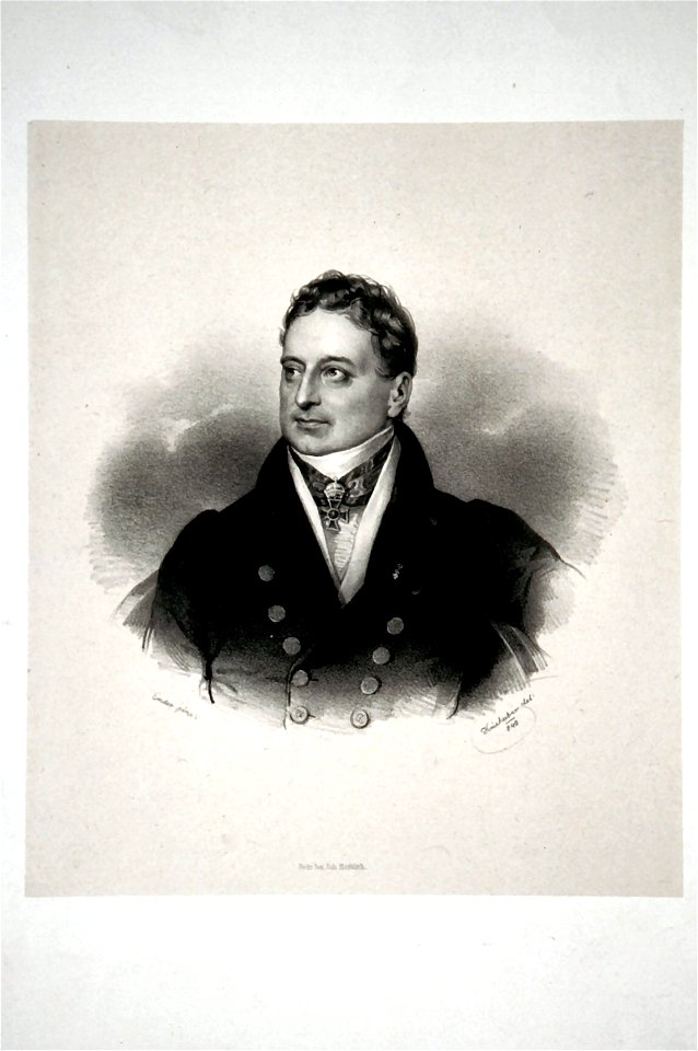 Andreas Florimond Mercy d'Argenteau Litho
