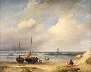 Andreas Schelfhout - Strandgezicht - 1782 (OK) - Museum Boijmans Van Beuningen
