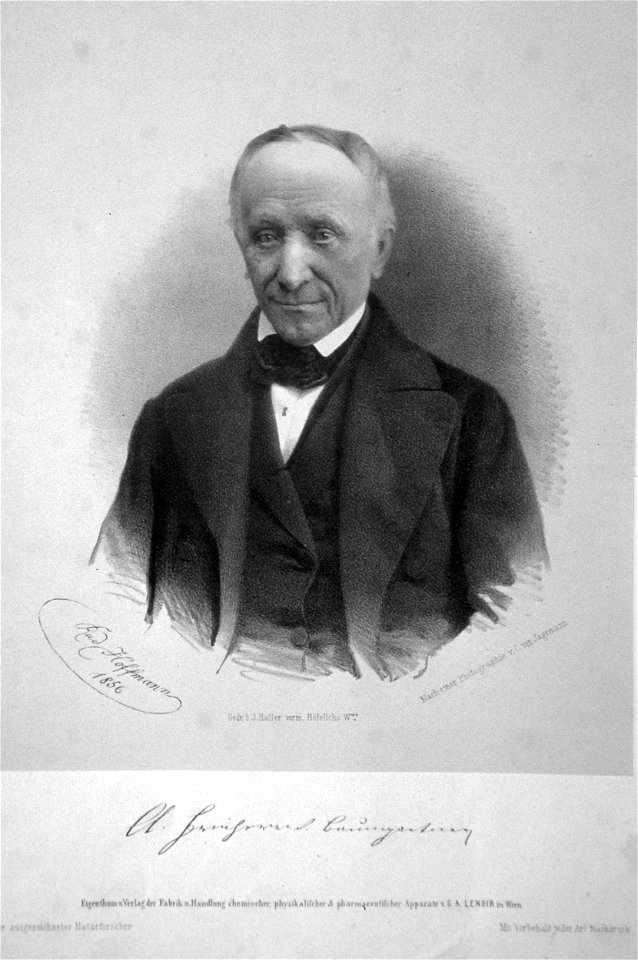 Andreas von Baumgartner Litho