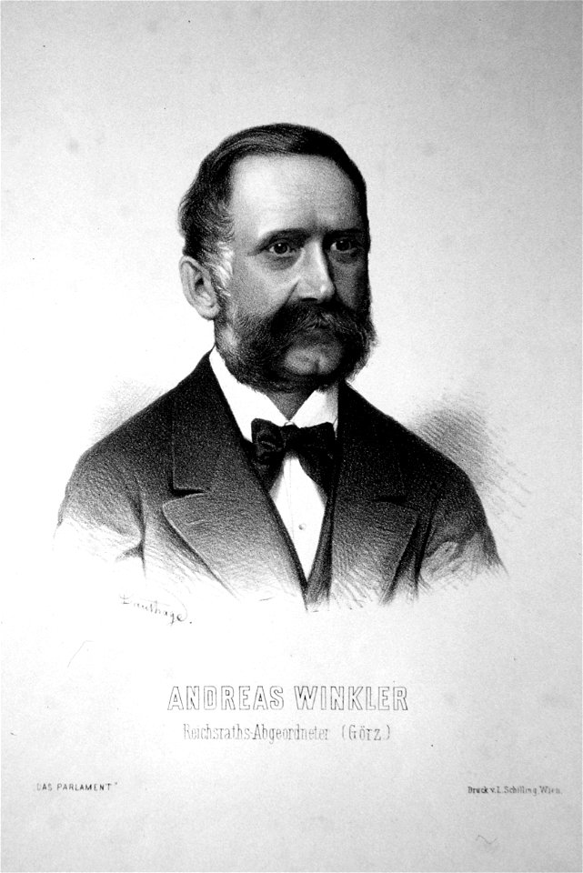 Andreas von Winkler Litho