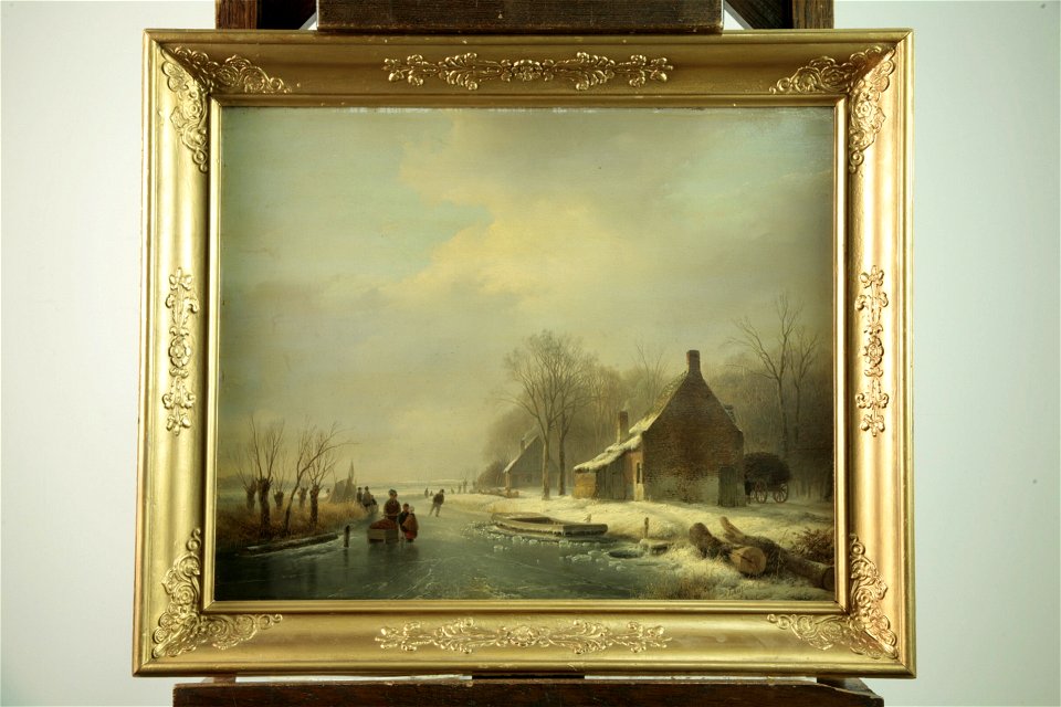 Andreas Schelfhout - Winterlandschap - 1783 (OK) - Museum Boijmans Van Beuningen