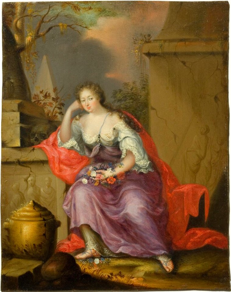 Andreas von Behn - Sophia Juliana Forbus (1649-1701), gift De la Gardie - NMGrh 3448 - Nationalmuseum