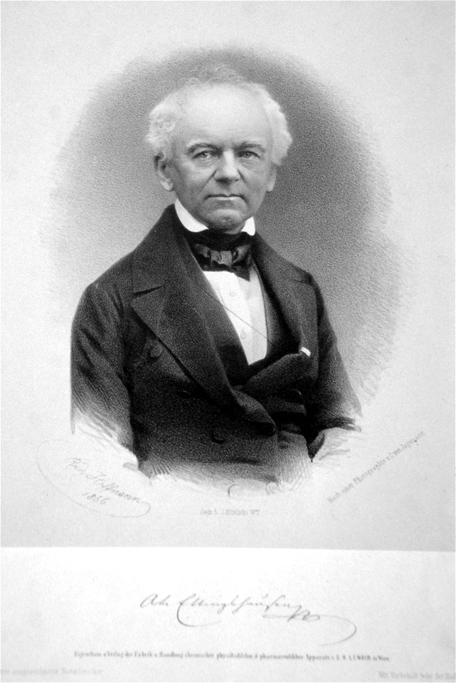 Andreas von Ettingshausen Litho