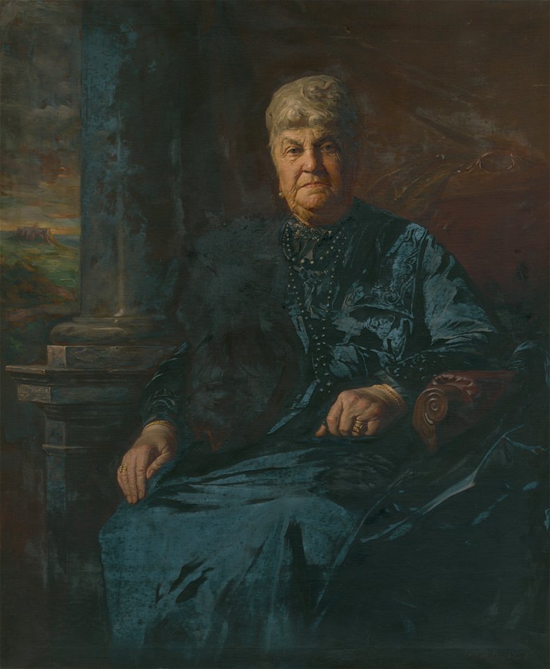 Andrej Bača - Podobizeň grófky Csákyovej - O 517 - Slovak National Gallery