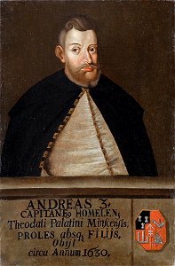 Andrej III Sapieha. Андрэй III Сапега (1709)
