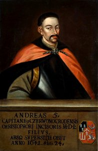 Andrej Francišak Sapieha. Андрэй Францішак Сапега (1709)