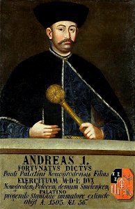 Andrej Sapieha. Андрэй Сапега (1709)