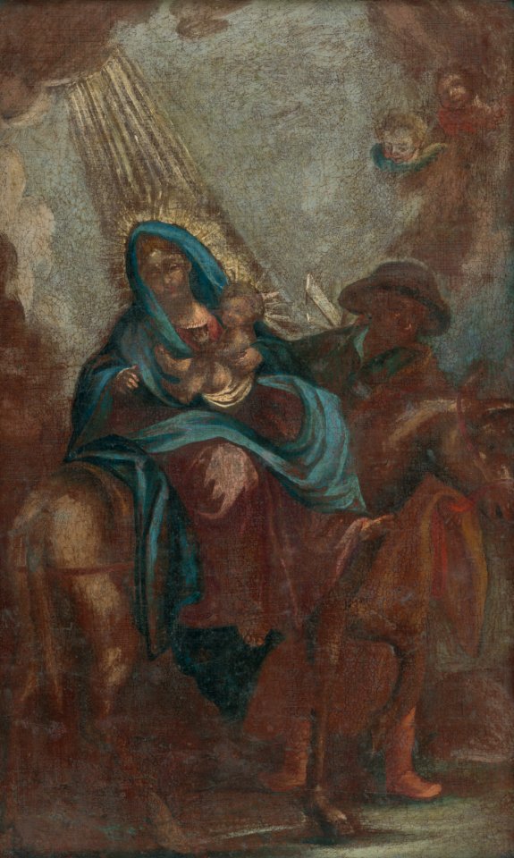 Andrej Zallinger – pravdepodobne - Útek do Egypta - M 89 - Ernest Zmeták Art Gallery