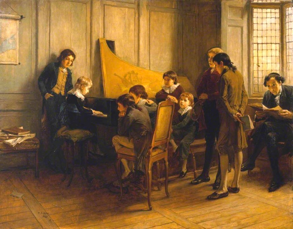 Andrew Carrick Gow (1848-1920) - A Musical Story by Chopin - N01529 - National Gallery