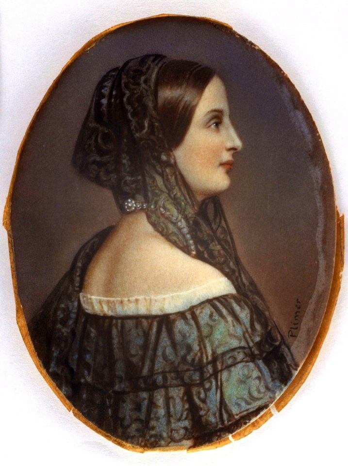 Andrew Plimer - Portrait of a lady - S-1998-132 - Finnish National Gallery
