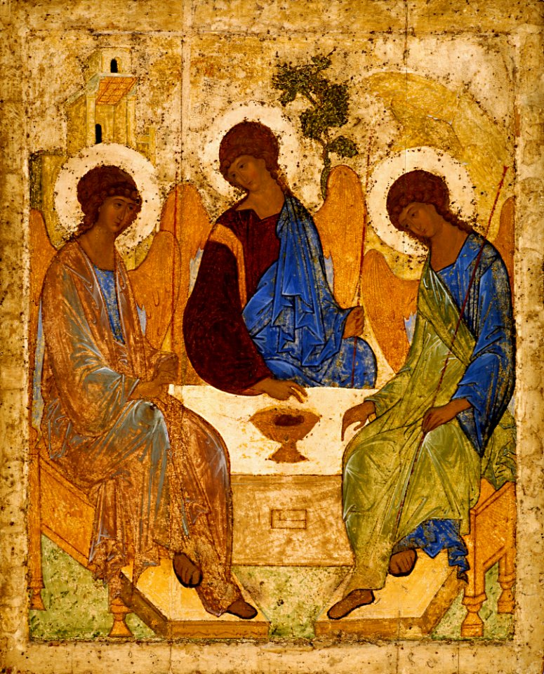 Andrey Rublev - Св. Троица - Google Art Project