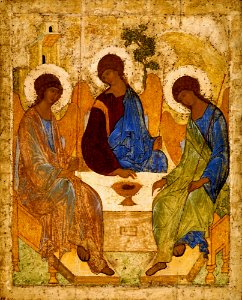 Andrey Rublev - Св. Троица - Google Art Project