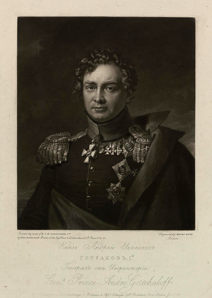 Andrey Ivanovich Gorchakov by Henry Dawe - Hermitage