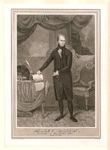 Andrew Jackson, President of the United States, March 4th 1829 - eng'd. from an original drawing by F. Kearny. LCCN2004670295