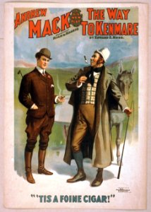 Andrew Mack in his new play, The way to Kenmare by Edward E. Rose. LCCN2014636753