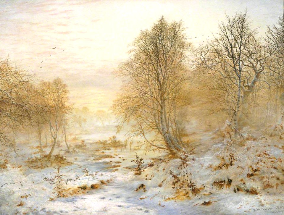 Andrew McCallum (1821-1902) - Silvery Moments, Burnham Beeches - N01677 - National Gallery