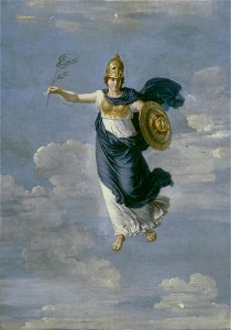Andrey Ivanovich Ivanov - Minerva in the Heavens, 1820. Free illustration for personal and commercial use.