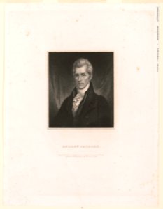Andrew Jackson - engraved by James B. Longacre from an original picture by R.E.W. Earl painted at the Hermitage in the Summer of 1826. LCCN2003671444