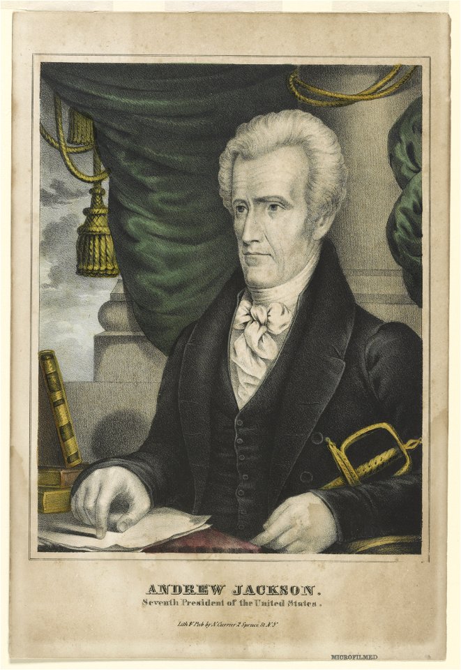 Andrew Jackson- Seventh President of the United States LCCN90708631