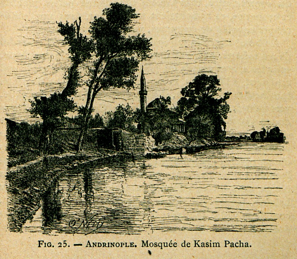 Andrinople Mosquée de Kasim Pacha - Beauregard J - 1896