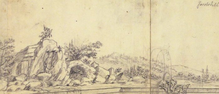 Andromedaklippan Ulriksdal 1664