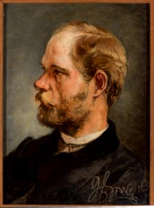 Andrzej Grabowski - Portrait of Walery Gadomski, sculptor - MP 2087 MNW - National Museum in Warsaw
