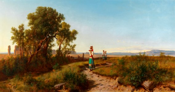 András Markó Römisches Aquädukt 1876