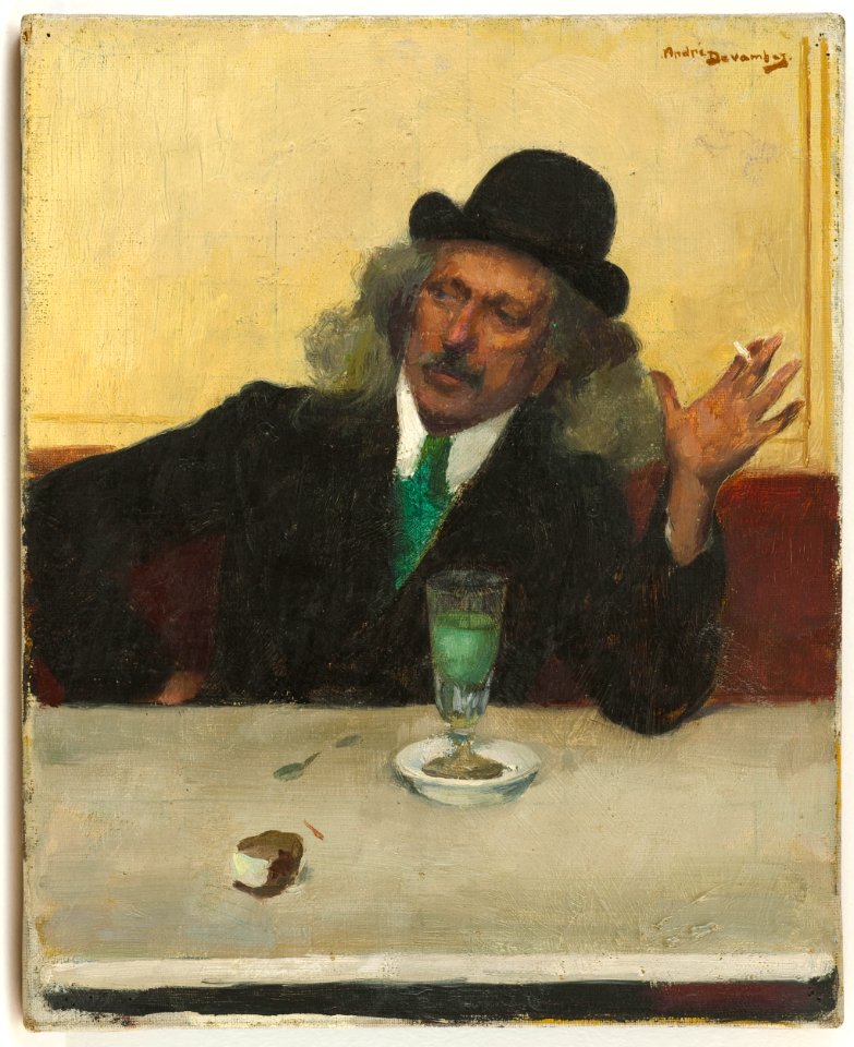 André Devambez - Au café - PPP2149 - Musée des Beaux-Arts de la ville de Paris