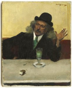 André Devambez - Au café - PPP2149 - Musée des Beaux-Arts de la ville de Paris