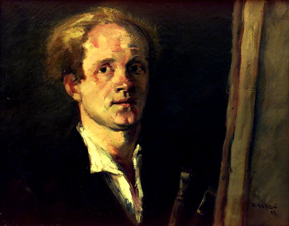Andrus Johani, Autoportree, 1933
