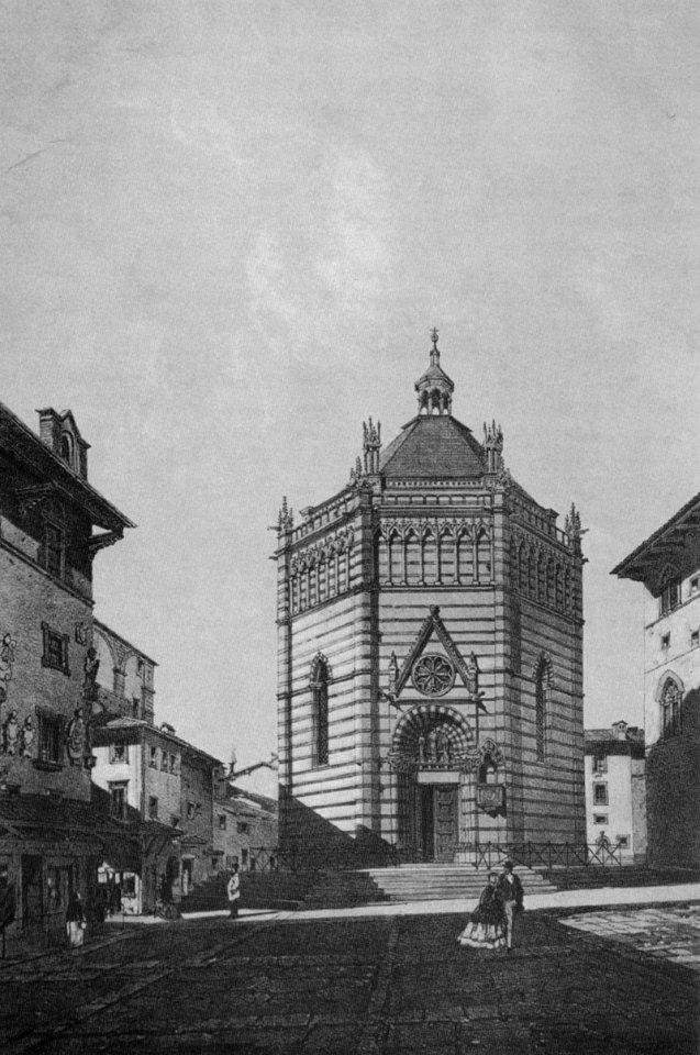 André durand, il battistero di pistoia, 1863