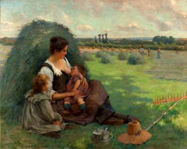 André Brouillet - La vie simple - PPP135 - Musée des Beaux-Arts de la ville de Paris