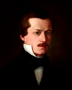 Andrzej Bronisław Grabowski - Portrait of Adolf Poller - MNK II-a-594 - National Museum Kraków