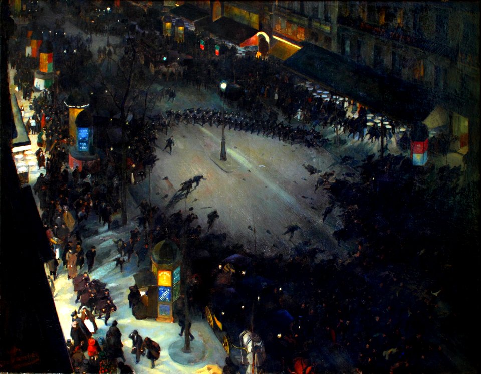 André Devambez - La Charge - 1902-1903 - Musée d'Orsay
