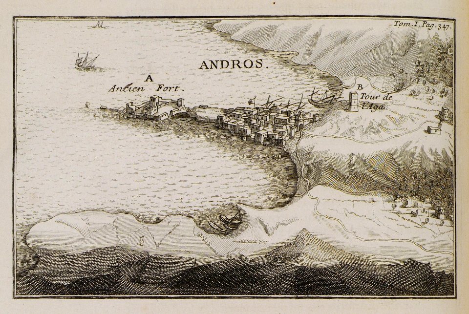 ANDROS - Tournefort Joseph Pitton De - 1717
