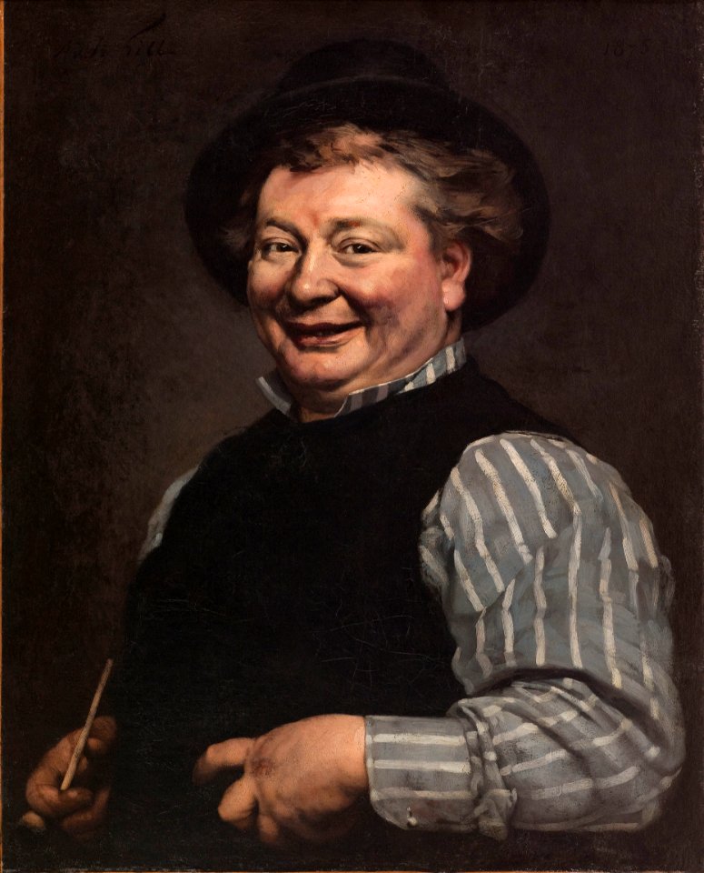 André Gill - Portrait du comédien Daubray - PPP745 - Musée des Beaux-Arts de la ville de Paris