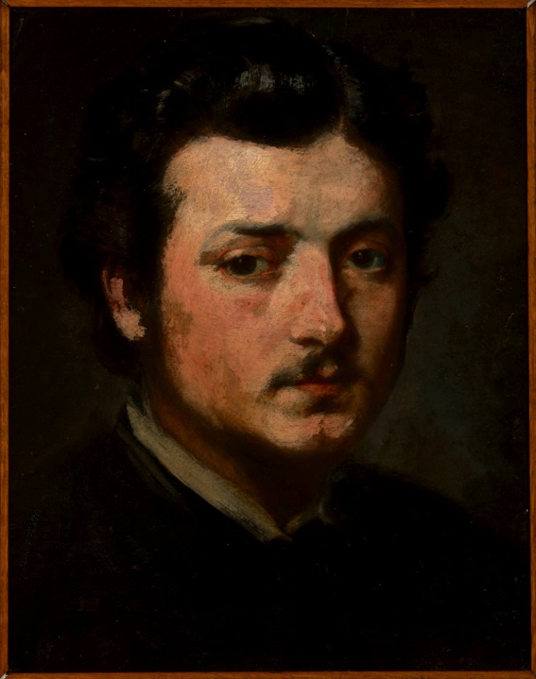Andrzej Bronisław Grabowski - Self-Portrait - MNK II-a-217 - National Museum Kraków