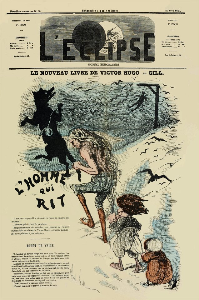 André Gill - L'Éclipse - L'Homme qui rit