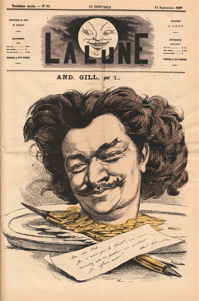 André Gill (autoportrait)