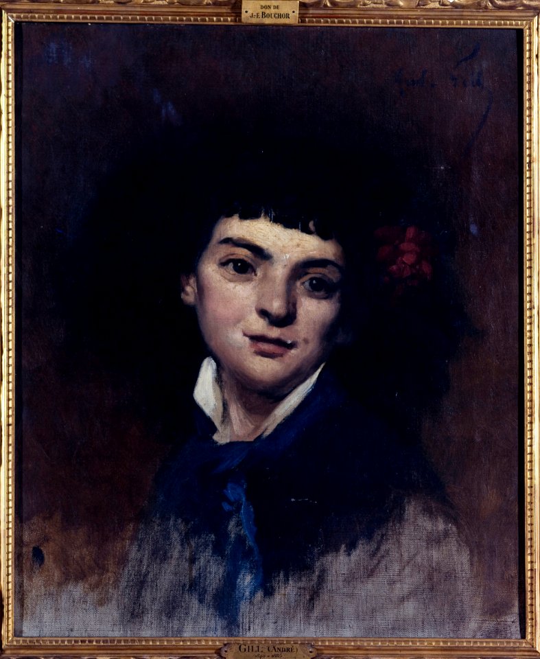 André Gill - Portrait de femme - PPP788 - Musée des Beaux-Arts de la ville de Paris