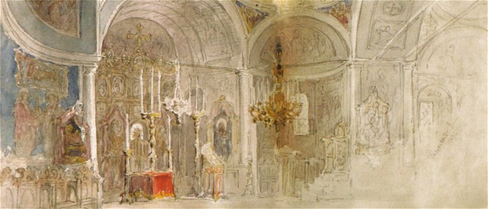 Anedeo Preziosi - Manastirea Pasarea