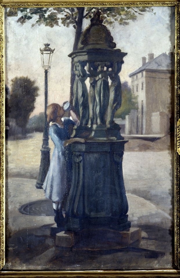 André Gill - Une fontaine Wallace - P430 - Musée Carnavalet
