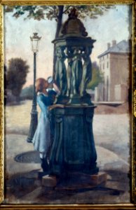 André Gill - Une fontaine Wallace - P430 - Musée Carnavalet
