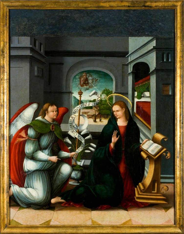 Andrés de Melgar - Annunciation - Google Art Project