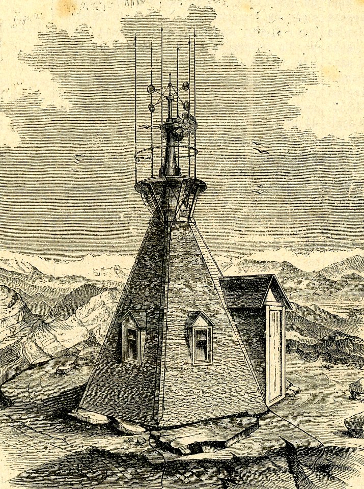 Anemometro registratore dell’osservatorio di Santis