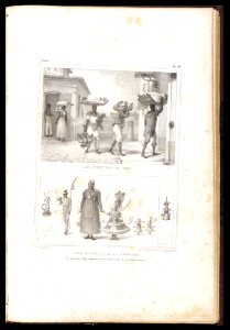Ange revenant de la procession - um domestique négre rapportant la palme de son maitre, le dimanche des rameaux (1), da Coleção Brasiliana Iconográfica